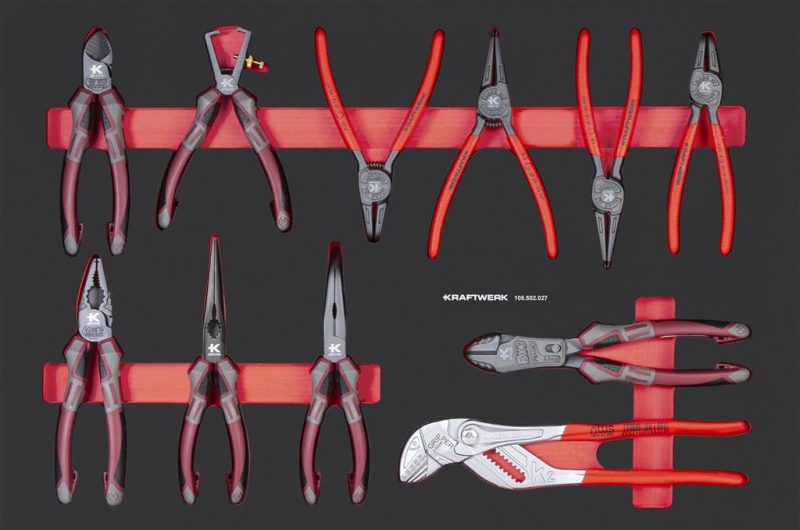 Kraftwerk Zangensatz Gross Einlage PRO Line 11-tlg.